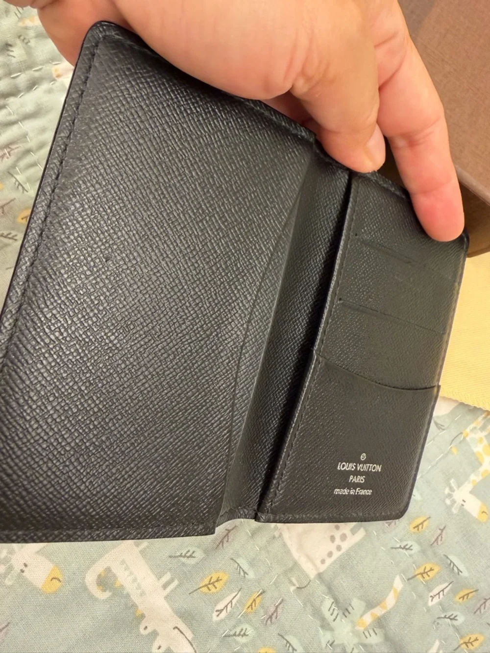 Louis Vuitton Pocket Organizer Graphite (PRICE FIRM)